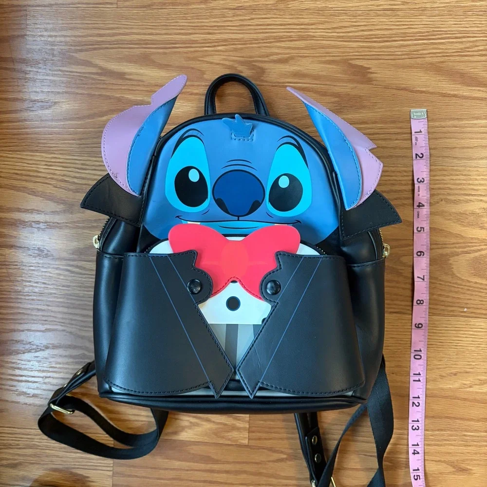 Loungefly Disney Lilo & Stitch Vampire Women's‎ Mini Backpack Bag Purse Like New
